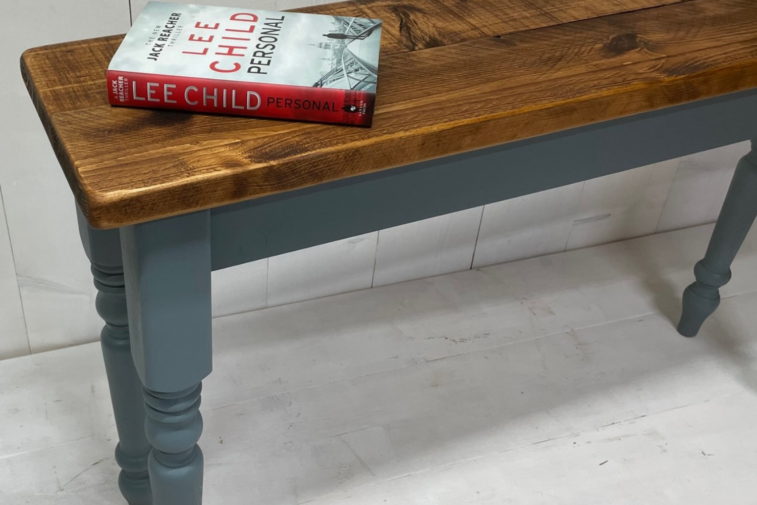 Timber console deals table